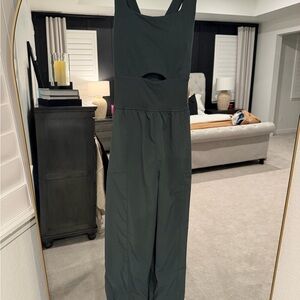 Dark Green Jumpsuit